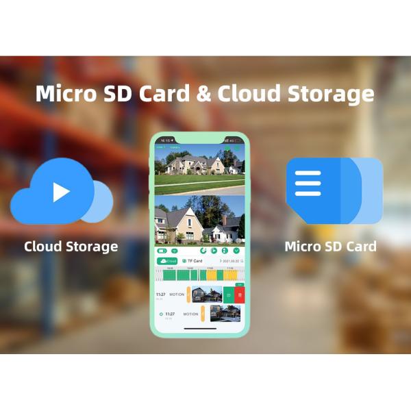 Android IOS APP Solar Powered 4K Security Camera Starlight 10x Optical Zoom