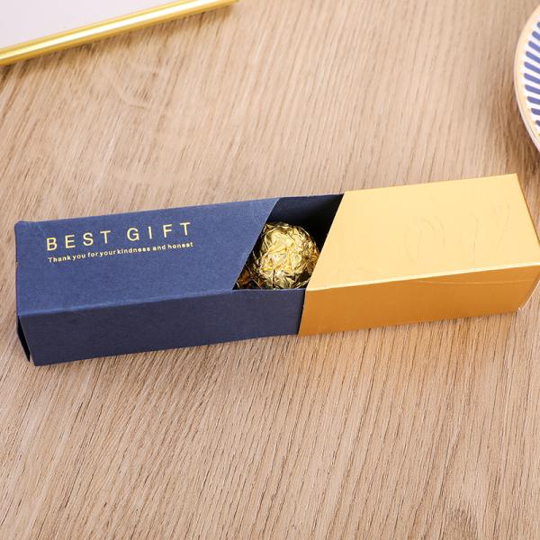 Custom Luxury Colorful Rigiding Lipstick Shaped Chocolate Box Paperboard Material