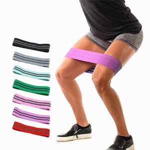 Buy cheap Virson Anti Slip Cotton Hip Resistance Bands Booty Exercise Elastic Bands For Yoga Stretching Training Fitness product