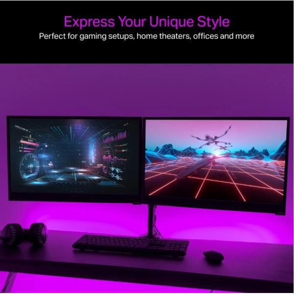 Certified Dimmable LED Strip Lights With 6.5FT Length Adhesive Backing And Ra 90