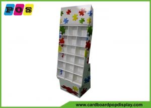 Buy cheap POP Corrugated Cardboard Store Display With Cells For Puzzle Games Promotion FL147 product