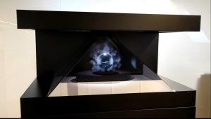 Buy cheap Advertising 3D Holographic Display Pyramid Showcase Holocube With Audio product