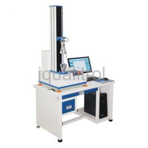 Buy cheap Single Column Electronic Tensile Testing Machine AC220V 60Hz With LCD Controller product