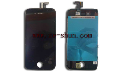 Black LCD Replacement for Iphone 4S LCD + Touchpad Complete