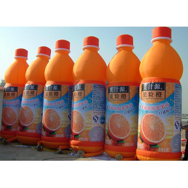 Attractive Inflatable Beer Bottle , Inflatable Replicas For Special Event / Advertising