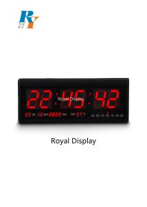 Buy cheap CC Polarity LED Segment Display Tn Monochrome Temperature Calendar product