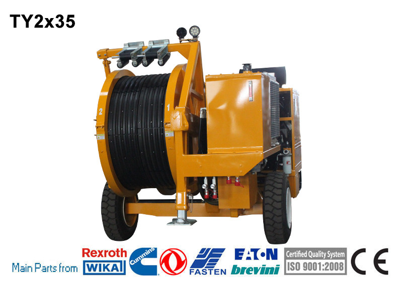 Transmission Line Stringing Tools Tension Stringing Hydraulic Cable Tensioner