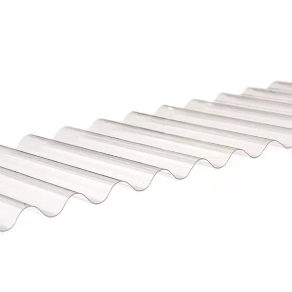 Impact Resistant Corrugated Polycarbonate Sheet Heat Insulation Plastic Poly Carbonate Sheet