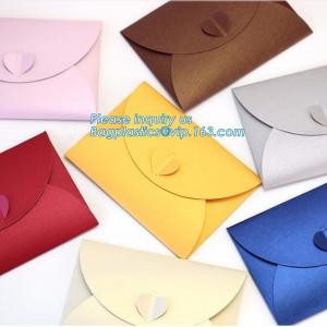 Buy cheap Matt colorful card paper envelope A4 A5 B5 C5 C6 A3 size with custom logo printing color foil rose gold stamping silver product