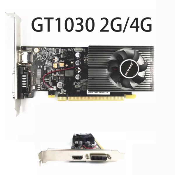 GT 1030 2GB DDR5 Multi Display Graphics Card 64Bit 1227MHz 1468MHz