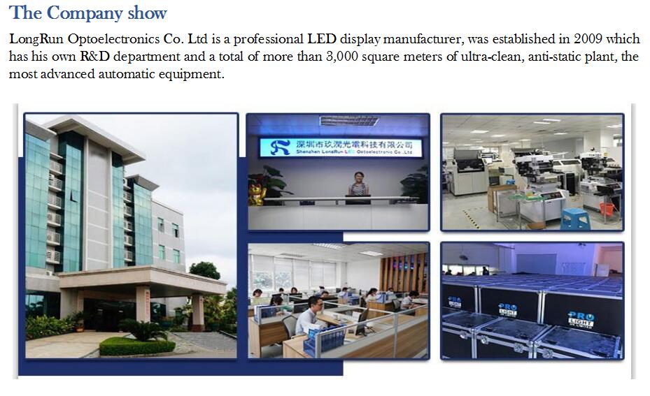 PH6.66 Outdoor LED Video Wall Display Rental 960*960mm Series IP65 Grade