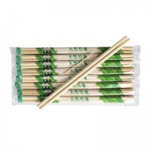 China Bulk Disposable Chopsticks Natural Bamboo Round Chopsticks 20cm on sale