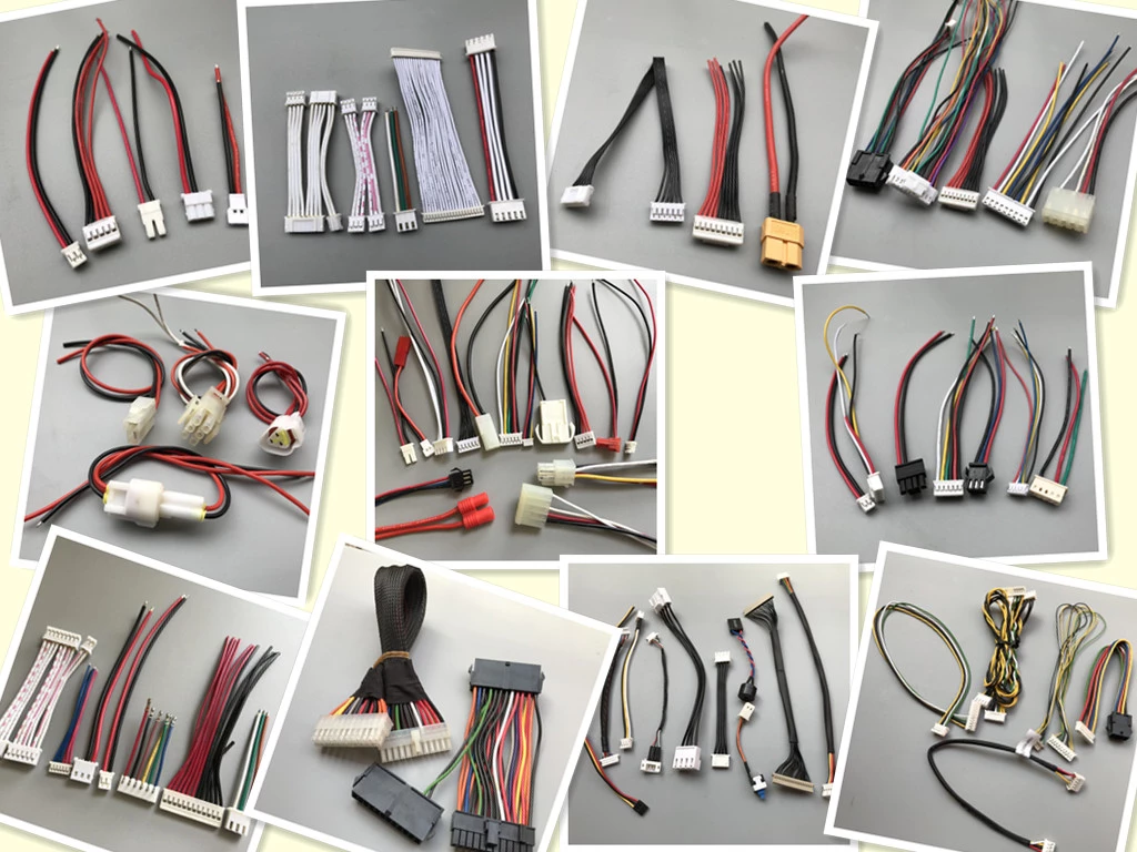 3 Pin 4 Core Telecom Cable Assemblies Waterproof Aviation Plug Connector