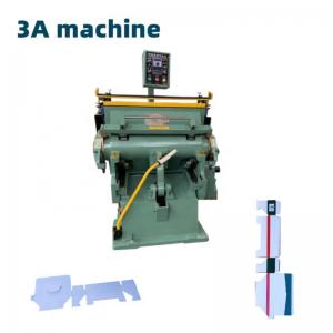 China PVC Card Die Cutter CQT750 Semi-Automatic Die-Cutting Machinery with 380V Voltage on sale