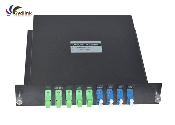 Buy cheap 5G Network 2x4CH Channels LGX Rack DWDM Mux Demux product