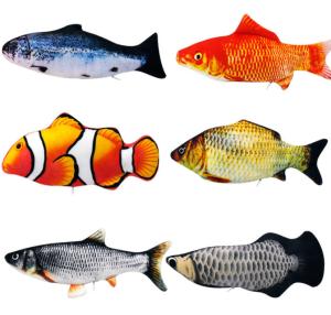 Buy cheap Fish Simulation Animal Plush Toys Electric Fish Props Non Toxic product