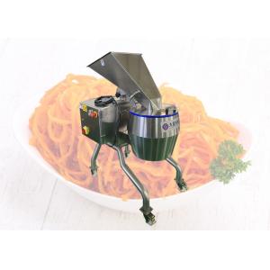 Cucumber Papaya Vegetable Processing Equipment 1.5KW Industrial Cheese Shredding