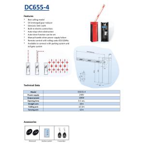 DC655 Cheap Barrier Boom Gate BARRIERE AUTOMATICHE