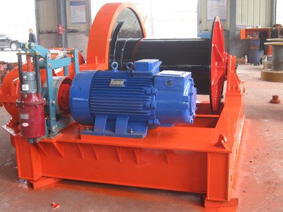 1.5 Ton Diesel Engine Powered Winch Material Handling Equipment