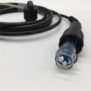 Buy cheap PDLC-DLC CPRI Fiber Cable LC Duplex Armoured SM Waterproof 7.0 Mm fiber optic jumper product