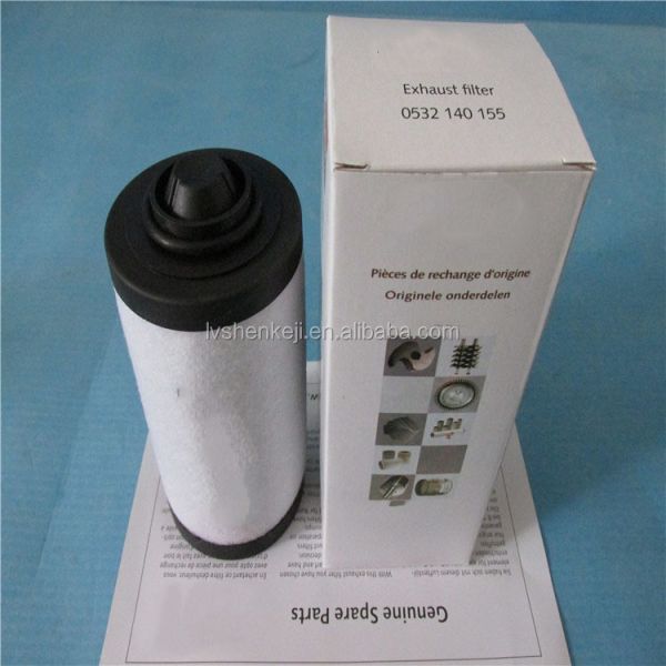 Vacuum Pump Exhaust Filter Oil Mist Separator Element 0532140156