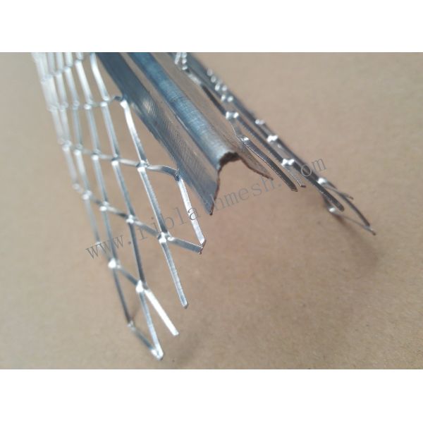 105g/m Plaster Galvanized Corner Bead Diamond Type Protector Strip 3m Length