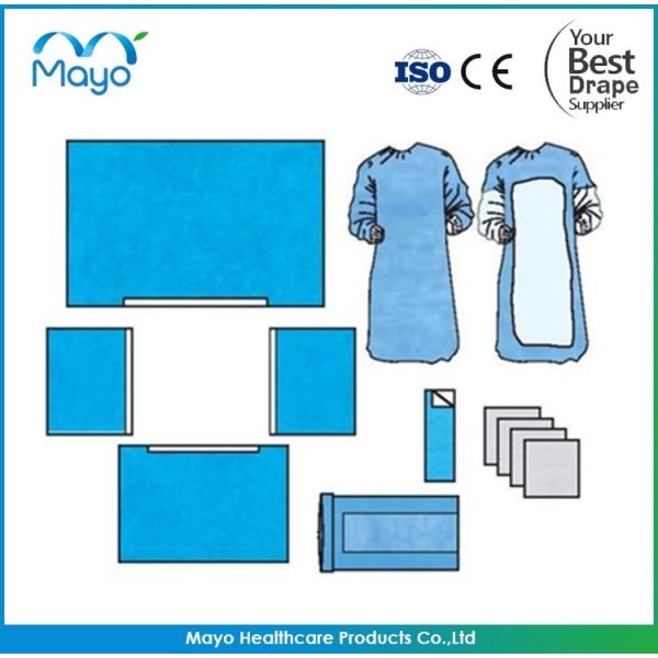 55G PE Sterile Disposable Drapes For Patients Polydrape Sheet