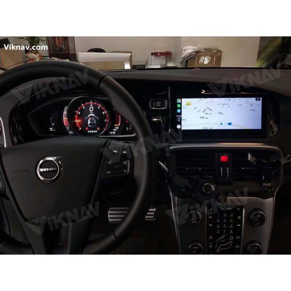 Viknav LHD LCD V40 Volvo Touch Screen 2011-2019 GPS Navigation 1920x1200