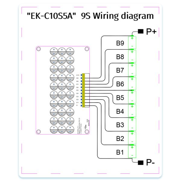 Lifepo4 Battery Equilibrium 8-10s 5A Active Balancer Lithium li-lion/Lipo/LTO Battery Cell Balancer For RV Car