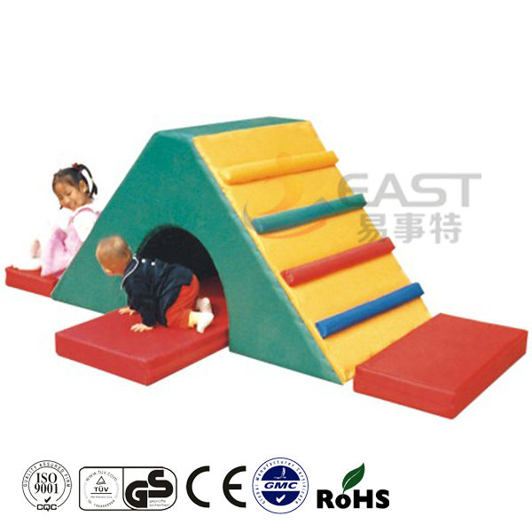 Multi Color Kids Soft Foam Blocks PVC Software Material Easy Assembly