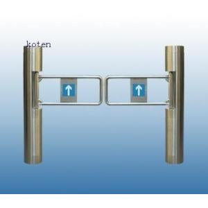 China High Tech Swing Barrier Gate 304 Stainless Steel 24VDC Brush Motor Noiseless on sale