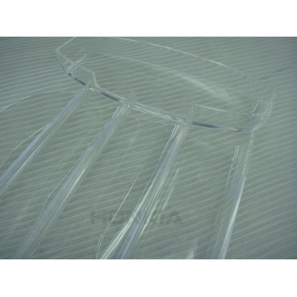 Clear Acrylic High Precision Milled Parts With Mirror Polishing 0.01mm Tolerance