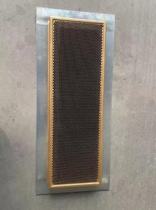 Buy cheap 0.125 Inches Waveguide Window Window Ventilation System 8.2 - 12.4 GHz product