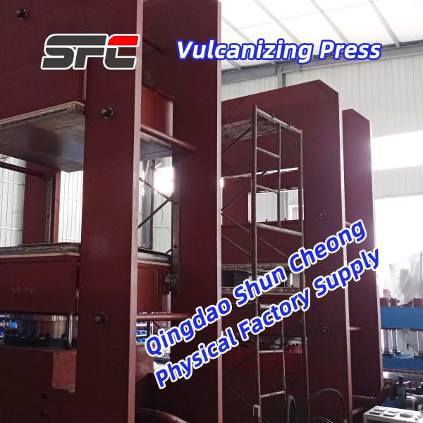 Multi-Station Configurations Frame Type Rubber Vulcanizing Press Machine with PLC Control and Customizable Heating Plates
