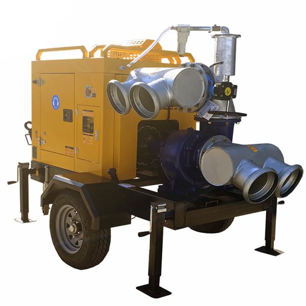 Self Priming Pump Municipal Project Mobile Water Pump High Quality Diesel Engine Irrigation Pump