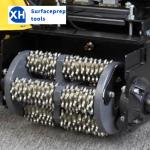 Edco CPM-8 Scarifier Drum with Carbide-Tipped Cutters – Parking Garage Surface