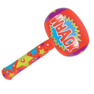 Logo Customized pvc inflatable hammer toy
