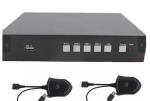 6 In 1 Quad Split Multiviewer AV Video Scaler Switcher