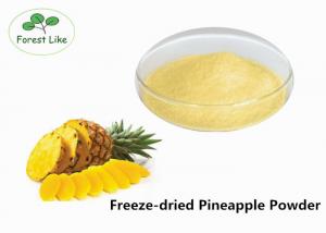 Buy cheap Freeze dried Fruit Powder , Fresh pineapple powder fruit extract For Fruit Juice Drinks product