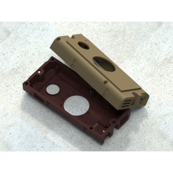 OEM / ODM : Hot Runner Injection Molding & Smart Doorbell Upper Shell (1*2) No.23673