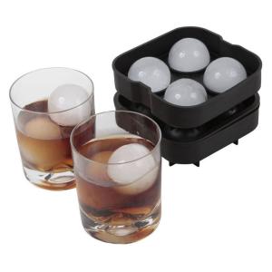 Buy cheap FDA 4 Cavity 125g Ball Shape Silicone Ice Cube Trays product