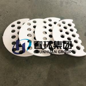 Customized Non Corrosive Dimpled Molded PTFE Plate