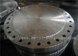 Buy cheap P355QH EN10273 Carbon Steel Forged Disc Pressure Vessel Blank Flange product