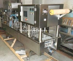 Buy cheap Four Cup Coffee Cup Filling Sealing Machine product