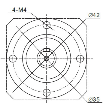 26W/52W/69W 42mm Brushless DC Motor 24V with planetary gearbox Brushless DC planetary geared motor