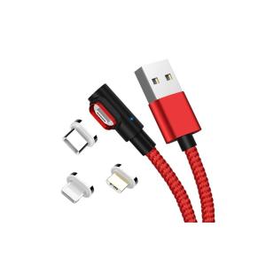 Buy cheap QS MG7007, 90 Degree Magnetic USB Data Cable product