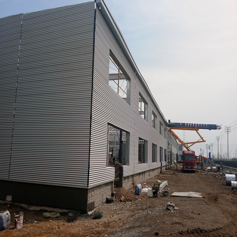Durable Prefabricated Steel Warehouse , Prefab Metal Warehouse Building
