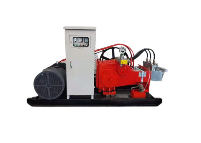 China Movable three plungers Pressure Injection Grouting Equipment flow stability on sale