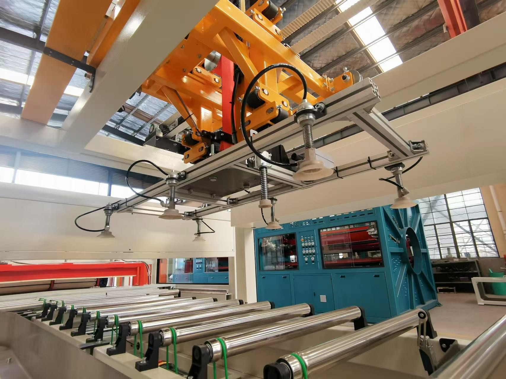 PVC Windows Profile Extrusion Machine For Customized Profile Size In Wooden Box And Film Package