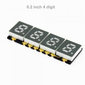 Buy cheap Mini Fnd 0.2 Inch 0.56 inch 4 Digit 7segment Smd Led Numeric Display product